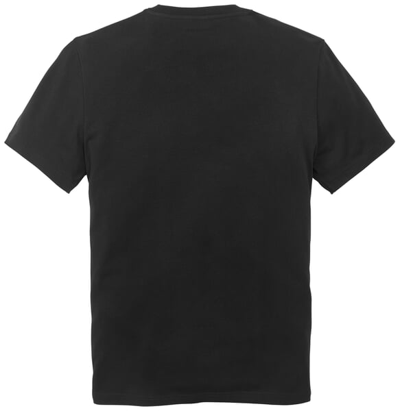 Herren T-Shirt Baumwolle Schwarz