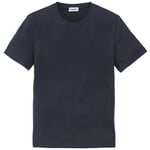 T-shirt i bomuld til mænd Mørkeblå