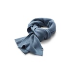 Knitted scarf unisex Medium blue