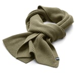 Knitted scarf unisex Olive