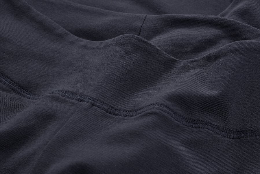 Damen-Jersey-Leggings Dunkelblau, Detailsicht