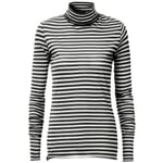 Ladies underwear sweater striped Black and white