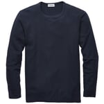 Herenhemd met lange mouwen Donkerblauw