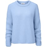 Ladies Knit Sweater Medium blue