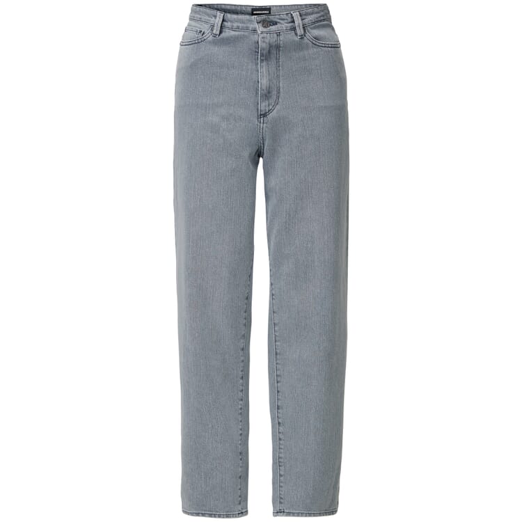Dames Five-Pocket Jeans, Medium grijs