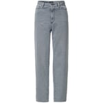 Dames jeans met vijf zakken Medium grijs