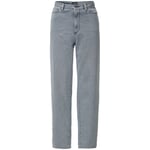 Dames jeans met vijf zakken Medium grijs