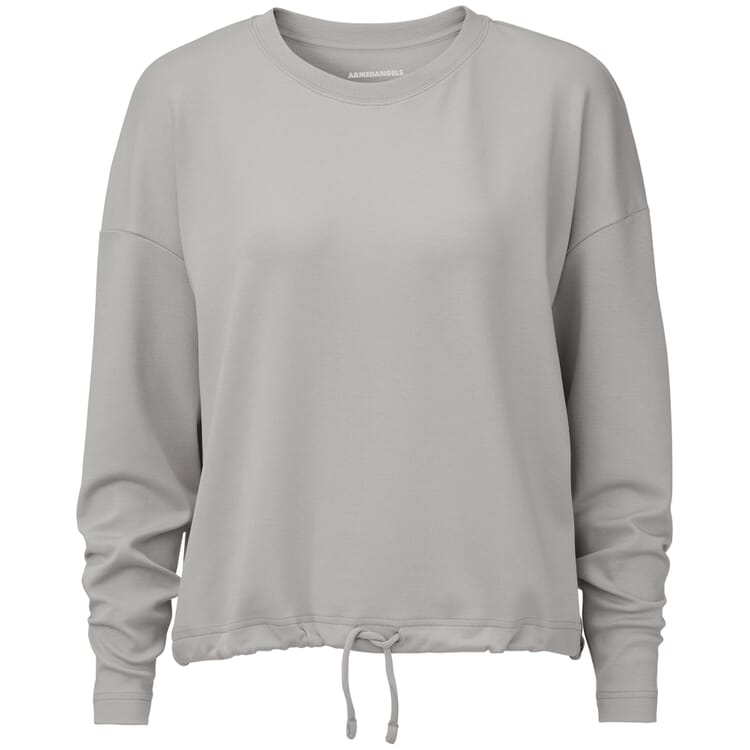 Ladies sweatshirt, Medium gray