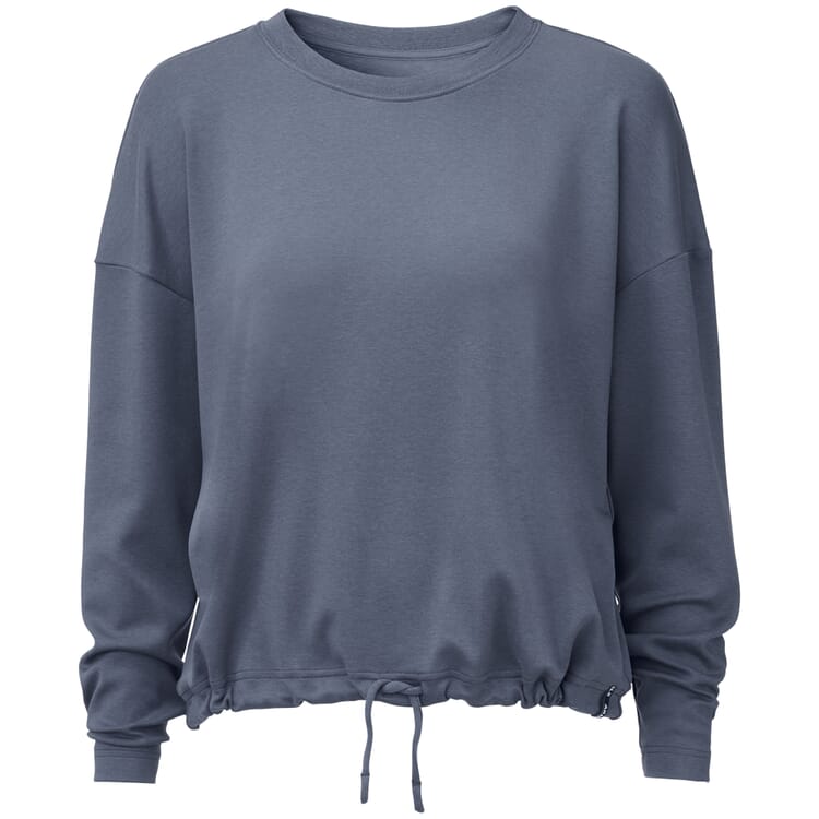 Ladies sweatshirt, Medium blue