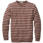 Mens Knit Sweater Red-Black