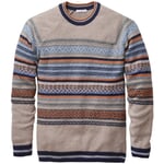 Herrenpullover Schurwolle Multicolor
