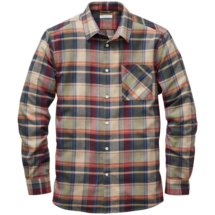 Men's flannel shirt, Multicolor