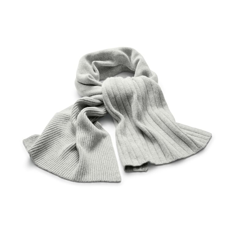 Écharpe tricotée femme, Gelange gris