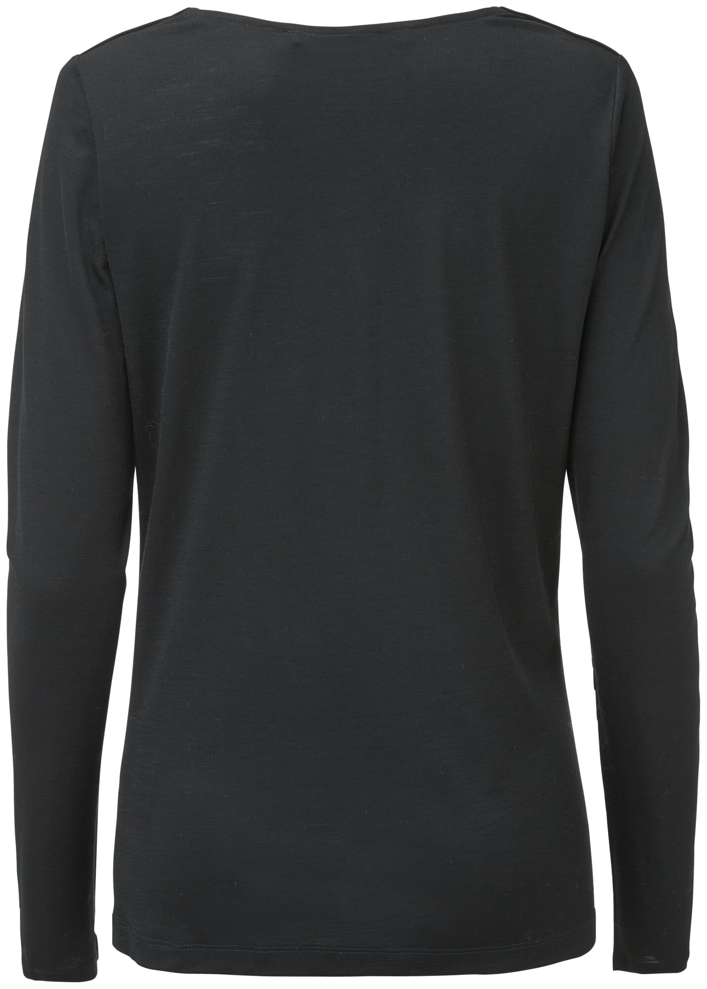 Damen-Wasserfallshirt, Schwarz | Manufactum