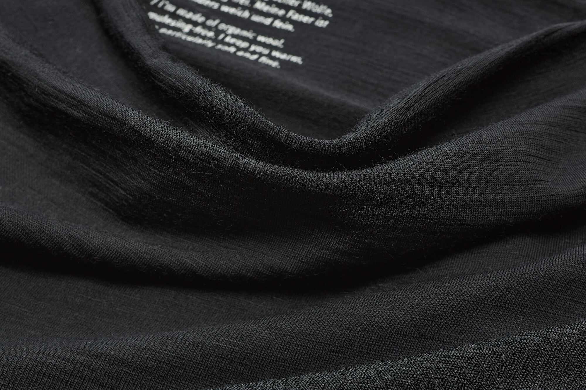 Damen-Wasserfallshirt, Schwarz | Manufactum