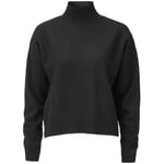 Damen-Cropped-Pullover Schwarz