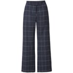 Ladies’ checked culotte Blue-black