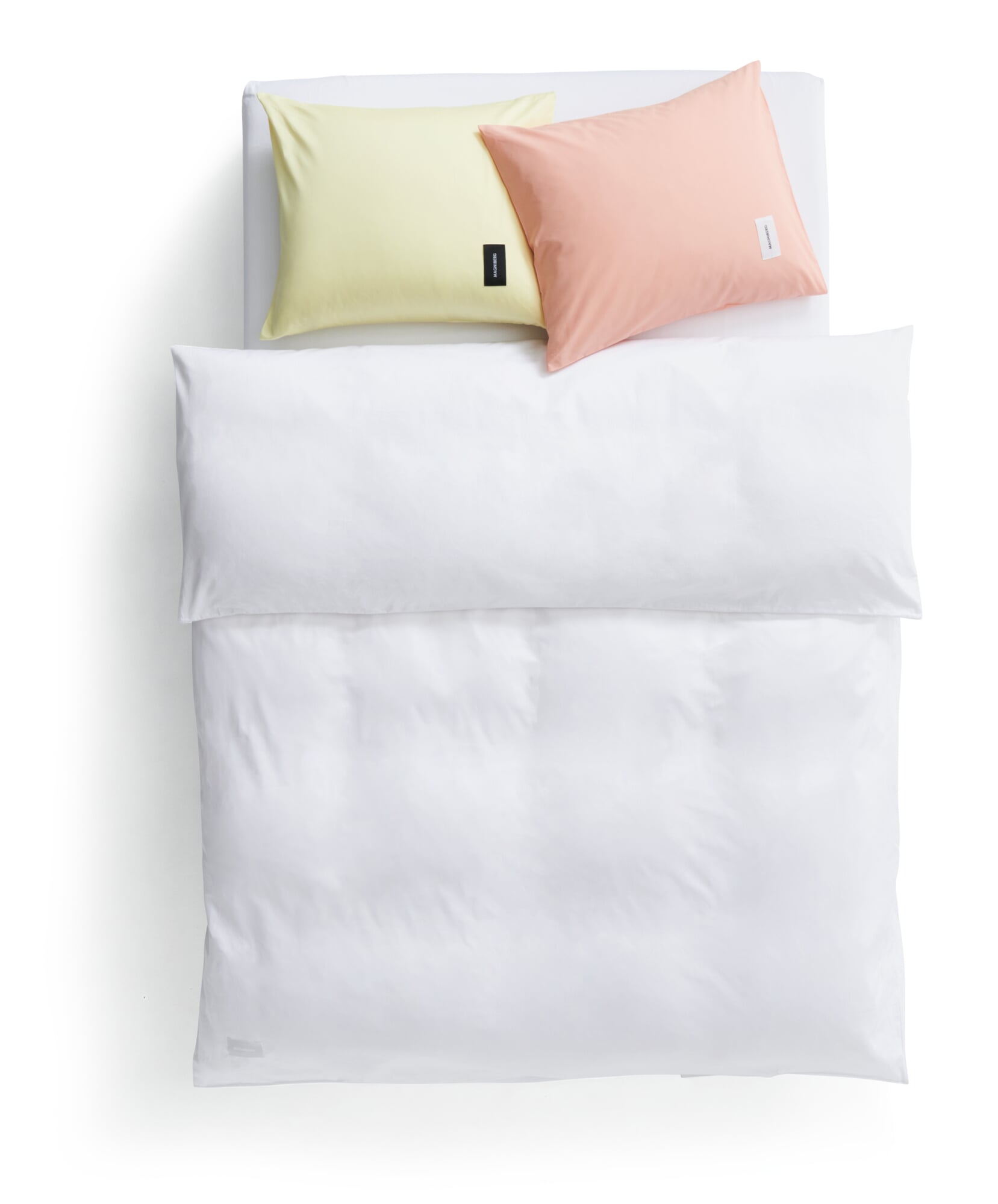 Bettbezug Pure Satin, Weiß (white), 140 × 200 cm | Manufactum