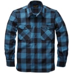 Men flannel shirt 1943 Blue