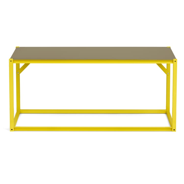 Shelf unit Tara, RAL 1016 Sulfur yellow
