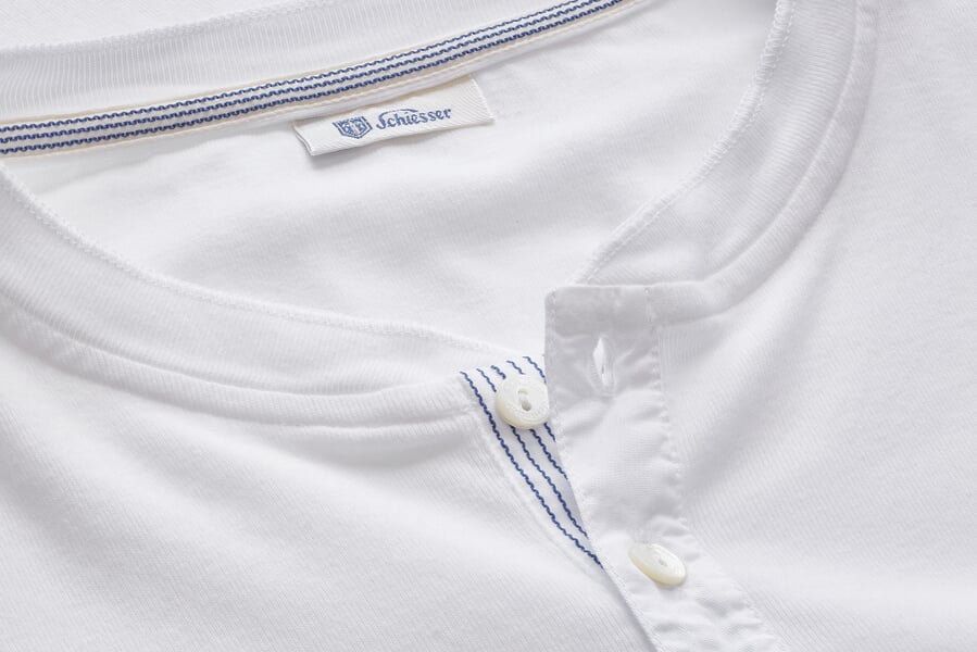 T-shirt Hemley pour homme, manches courtes Blanc, vue détaillée
