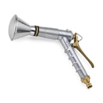 Brusehoved i støbt aluminium