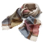 Ladies scarf wool cashmere Multicolor