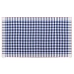 Nappe Élysée bleu-blanc 150 × 260 cm