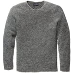Jersey de hombre sin costuras Gris claro-negro