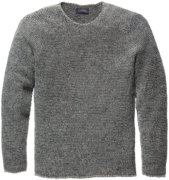 Pull pour homme Seamless Gris clair-noir