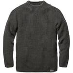 Men ribbed sweater Olive-Navy