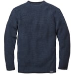 Men ribbed sweater Blue-Navy