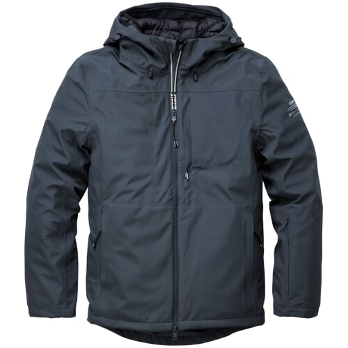 Men hooded jacket, Dark blue Manufactum