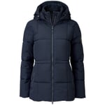 Ladies hooded jacket Dark blue