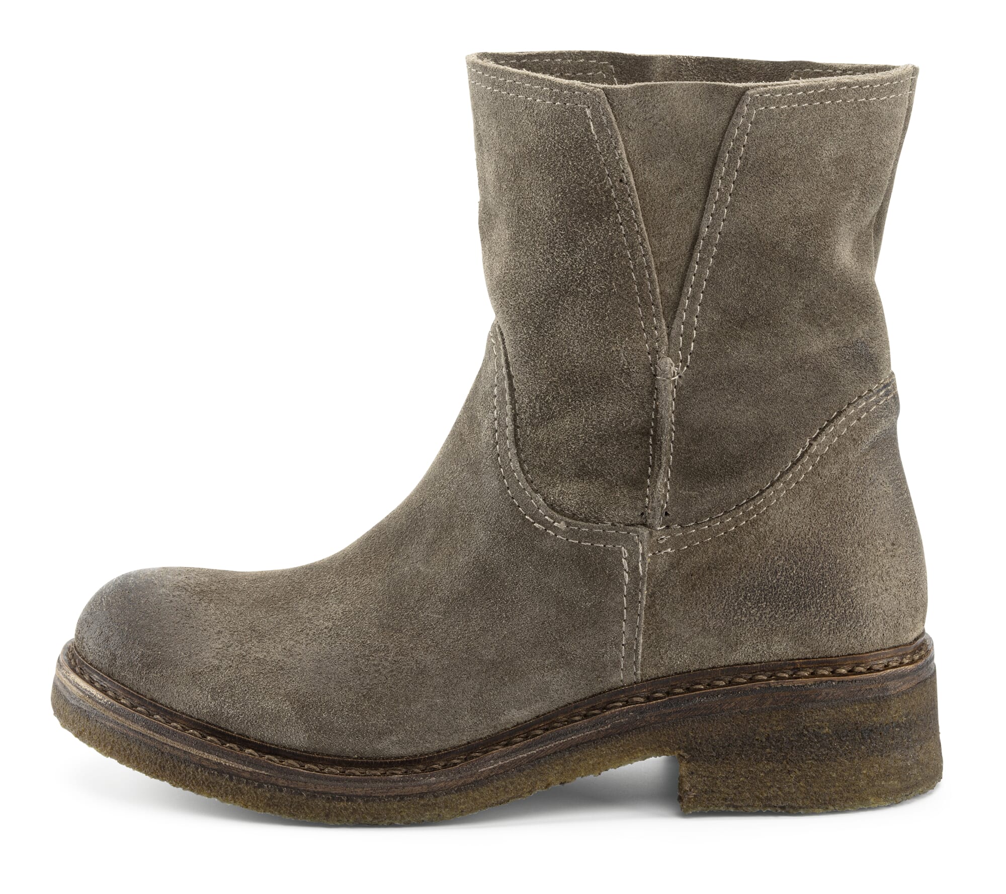 Grey suede deals boots ladies