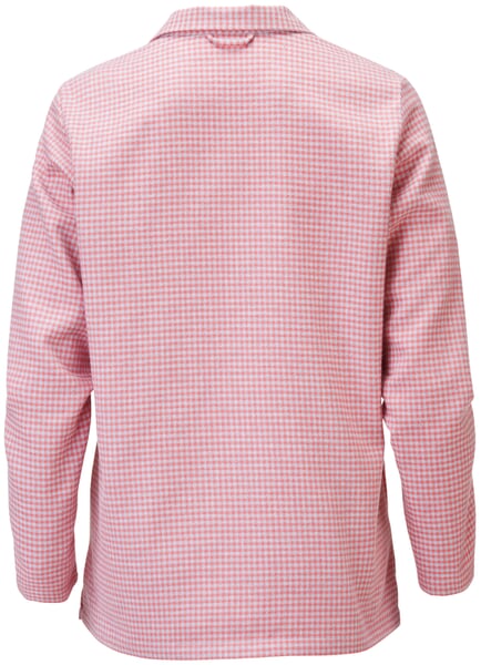 Ladies flannel pajamas plaid Rosé-Grey