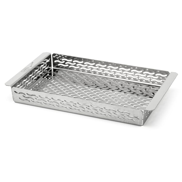 Vassoio per grigliare in acciaio inox