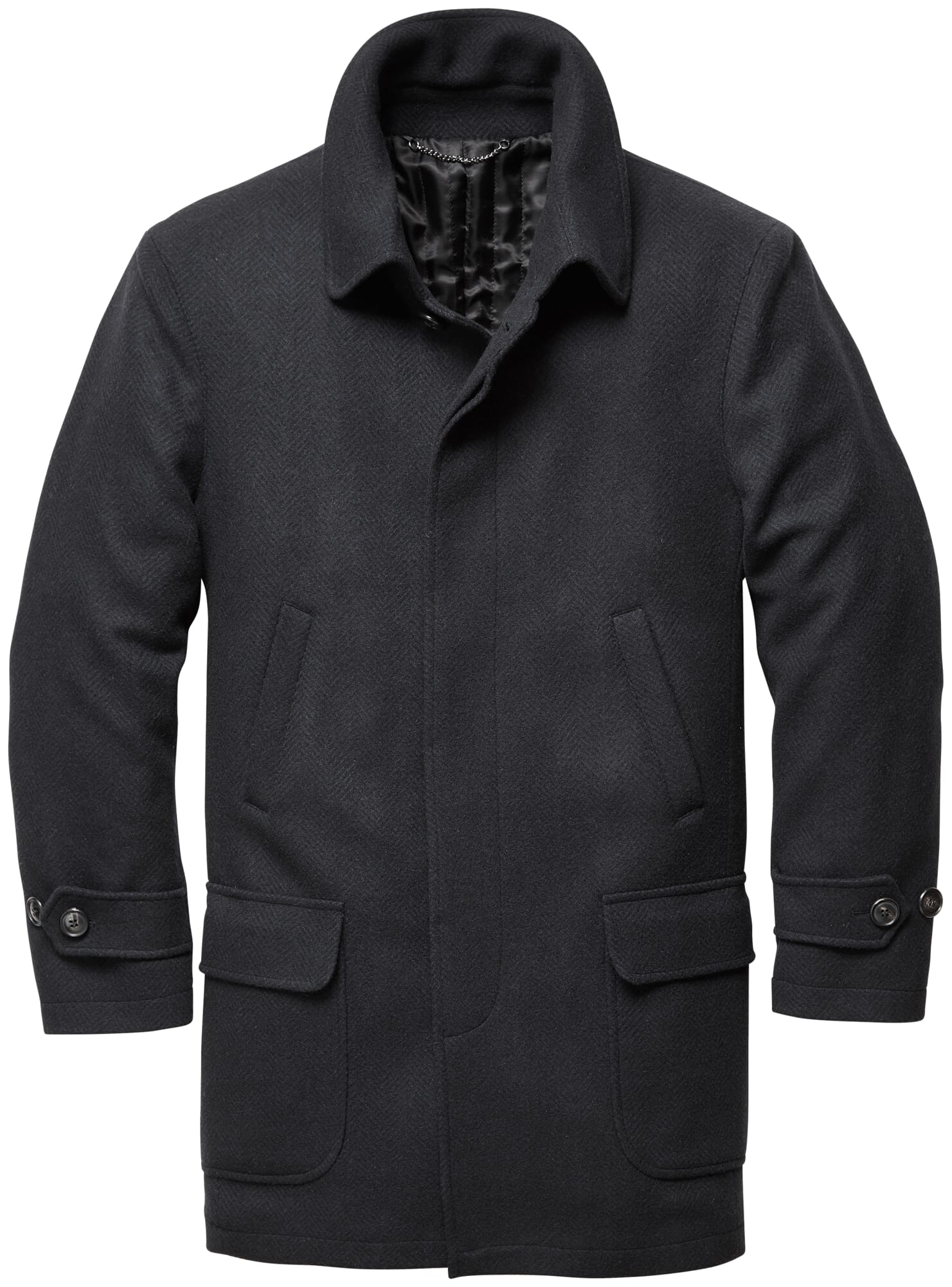 Mens black wool jacket hotsell