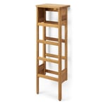 Shoe rack oak narrow