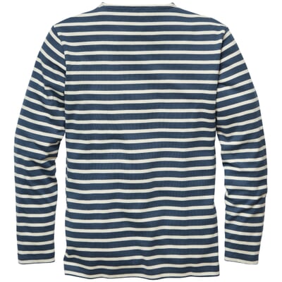 Men striped shirt, Blue-Ecru | Manufactum