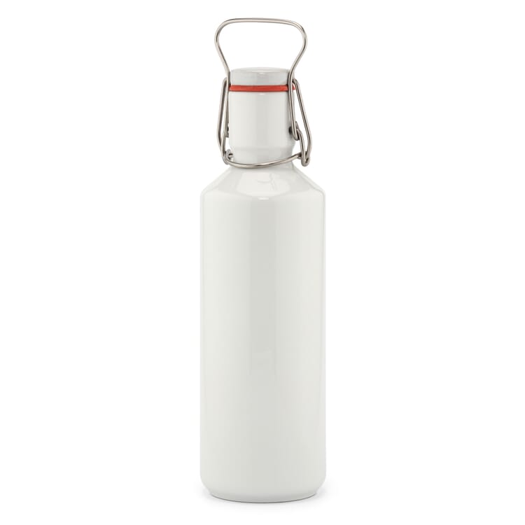 Trink- und Vorratsflasche Porzellan, 0,75 Liter