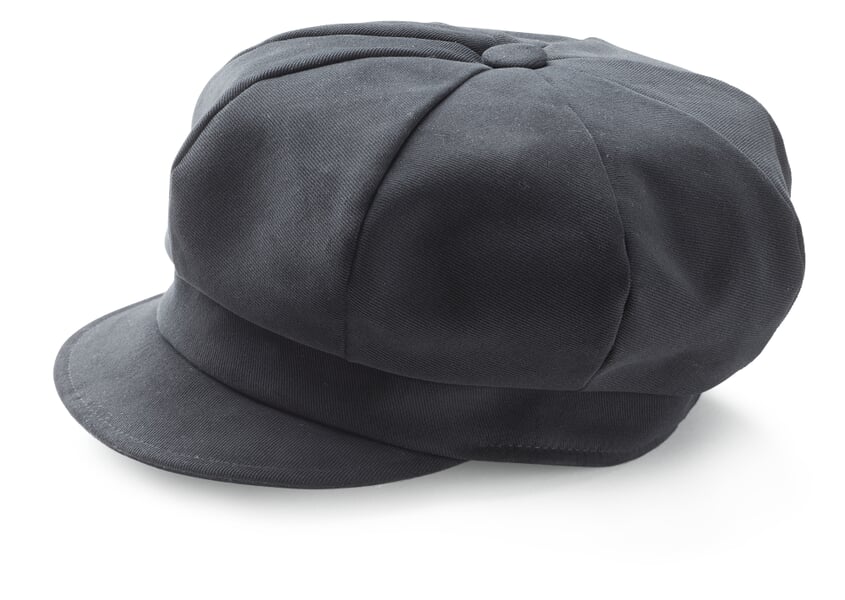Cappellino a palloncino da donna 1920 Nero
