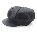 Women’s 1920s Balloon Cap Black