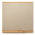 Tablero de madera de roble y lino