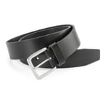Cintura in pelle da uomo Nero