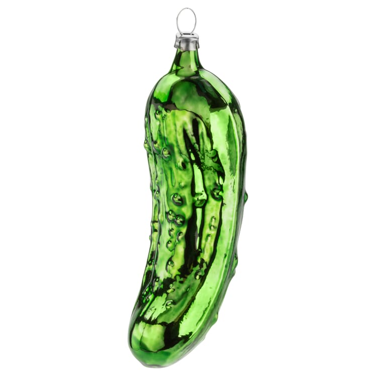 Christmas tree ornaments mouth blown cucumber