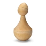 Petit bonhomme qui se redresse en bois de hêtre