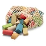 cubes en bois multicolores