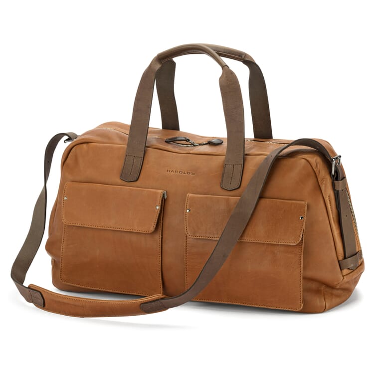 Sac de voyage pour homme, Cognac