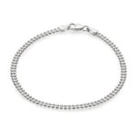 Diamond-Cut Bracelet Silver